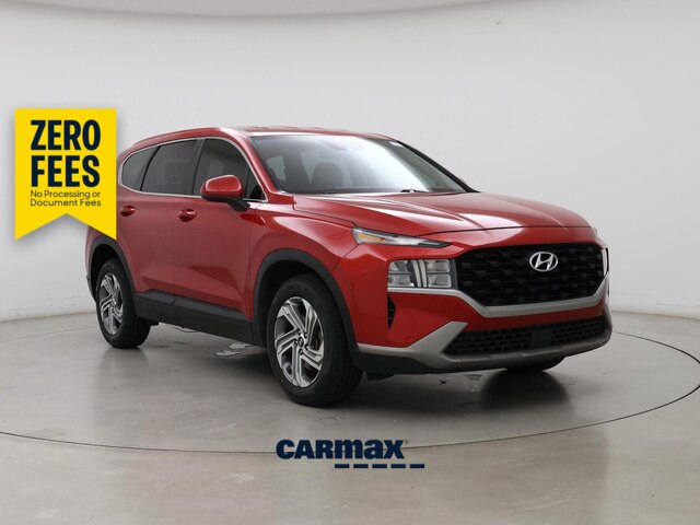 Red 2021 Hyundai Santa Fe SE FWD SUV / Crossover Front-Wheel Drive Automatic