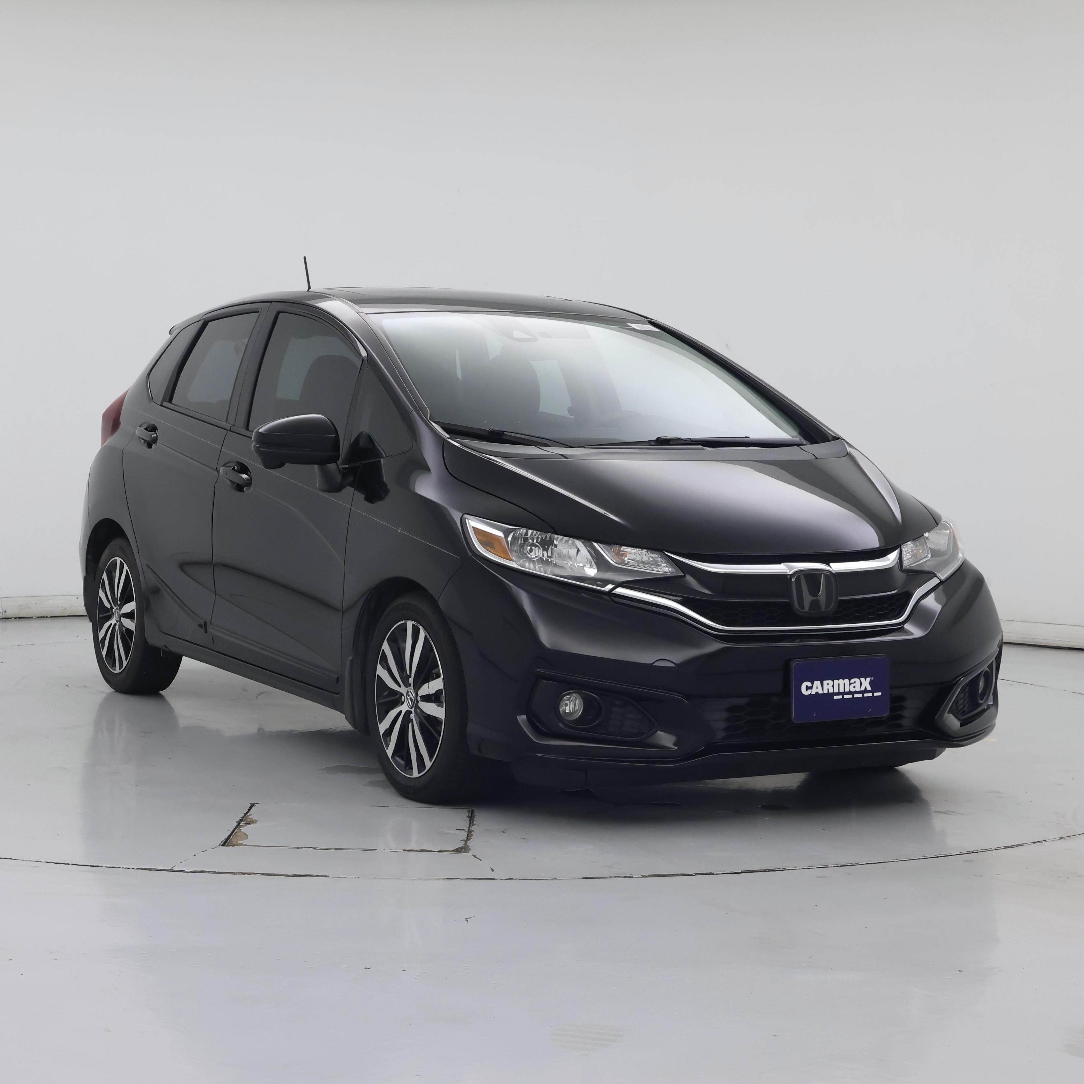 Black 2019 Honda Fit EX FWD Hatchback Front-Wheel Drive Automatic