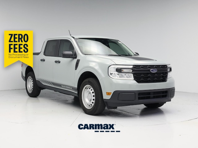 Gray 2024 Ford Maverick XL SuperCrew FWD Pickup Truck Front-Wheel Drive Automatic