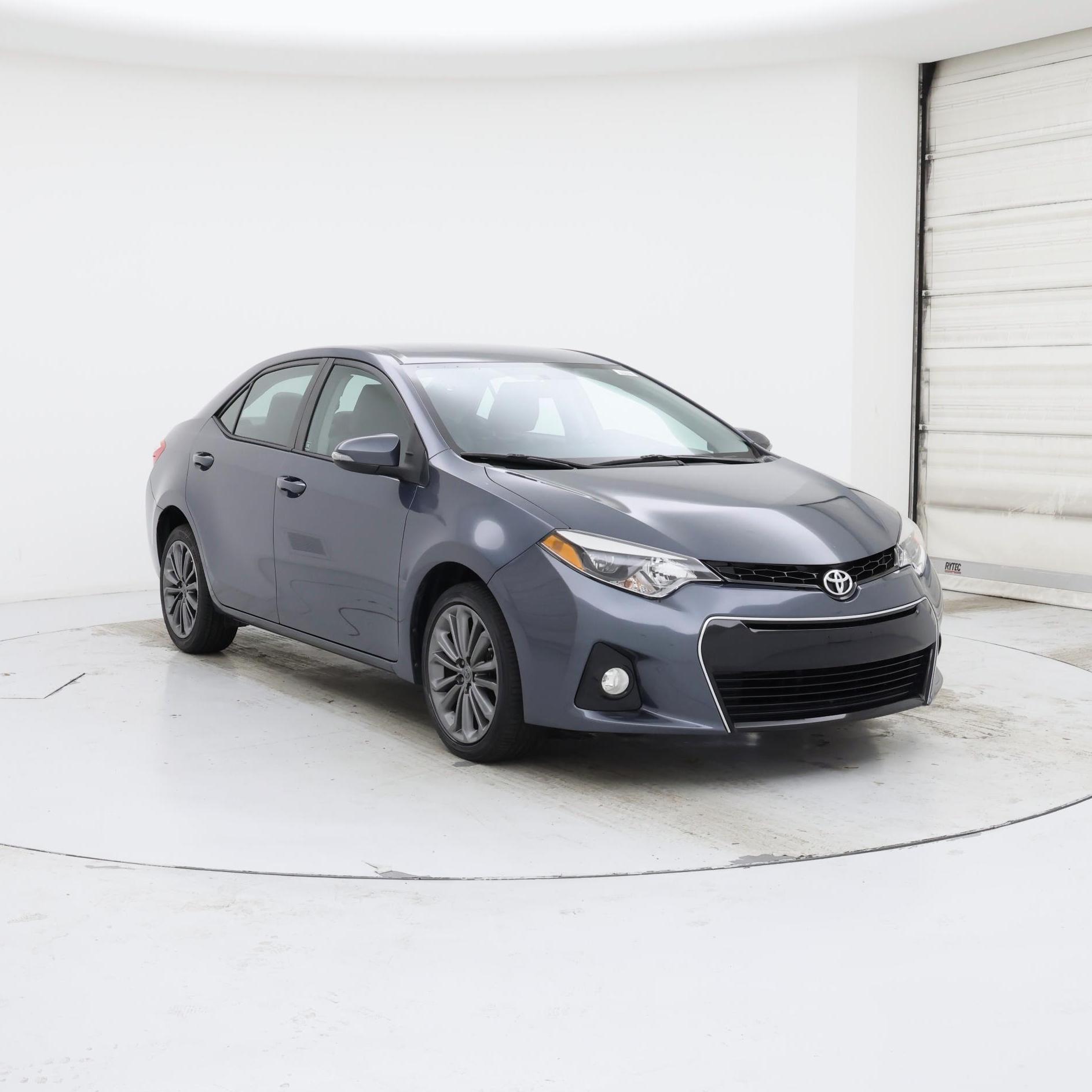 Gray 2015 Toyota Corolla Sedan Front-Wheel Drive Automatic