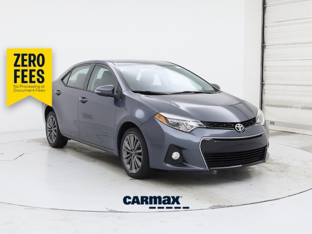 Gray 2015 Toyota Corolla Sedan Front-Wheel Drive Automatic