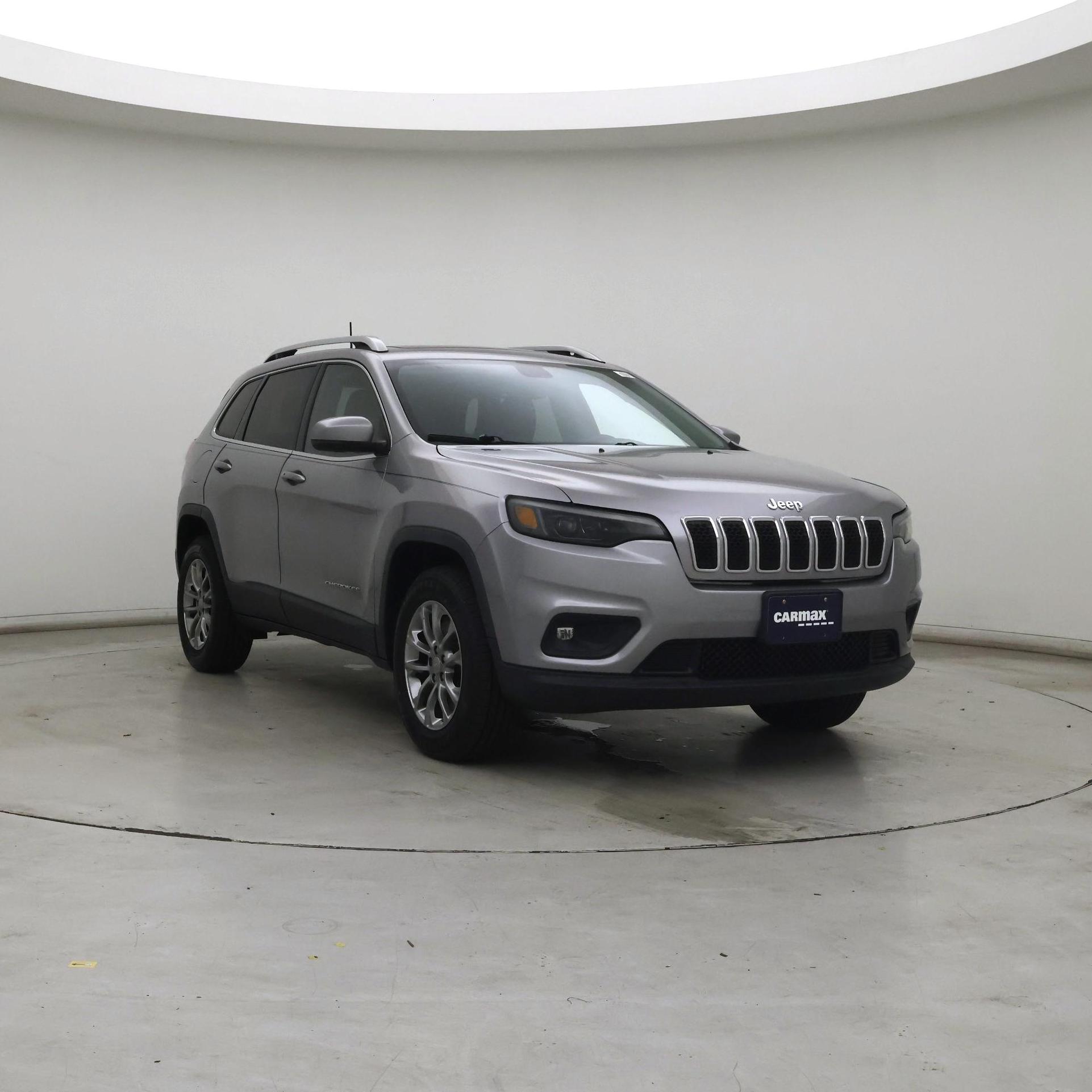 Silver 2020 Jeep Cherokee SUV / Crossover Four-Wheel Drive Automatic