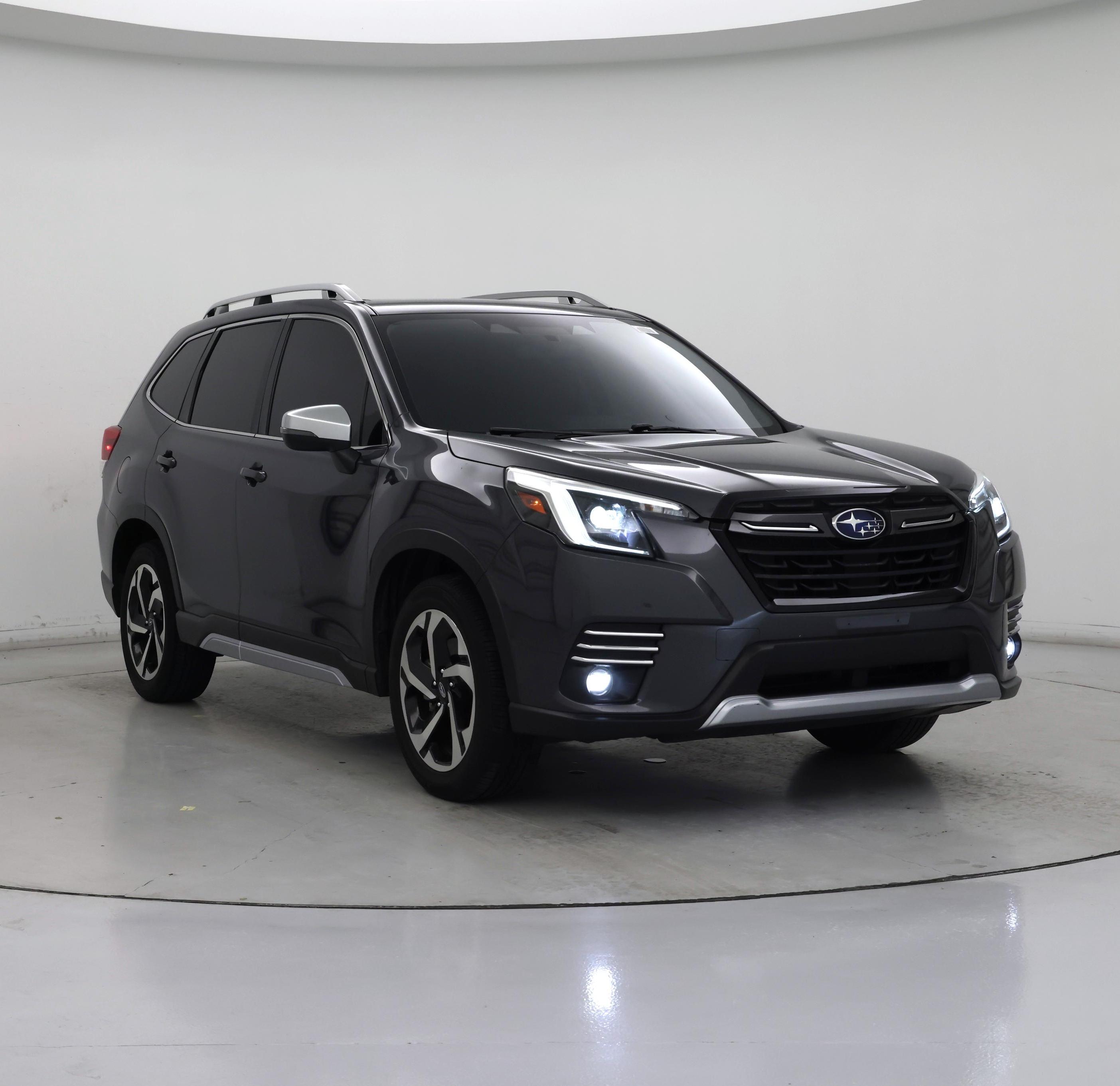 Gray 2023 Subaru Forester Touring Crossover AWD SUV / Crossover All-Wheel Drive Automatic
