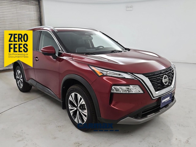 Red 2021 Nissan Rogue SUV / Crossover All-Wheel Drive Automatic