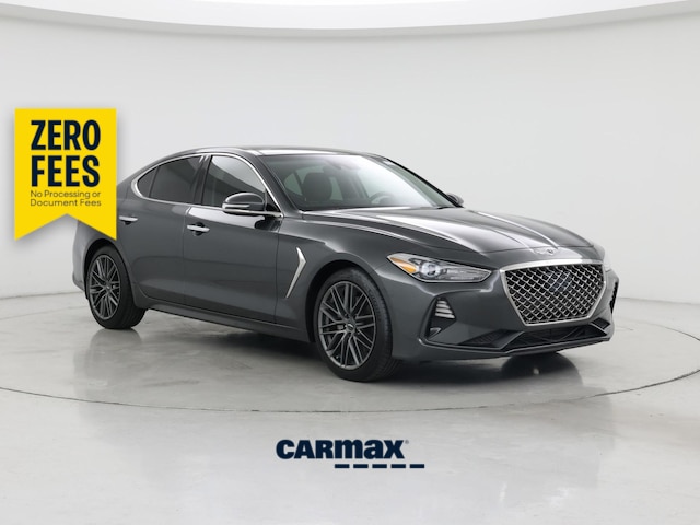 Gray 2019 Genesis G70 2.0T Elite AWD Sedan Automatic