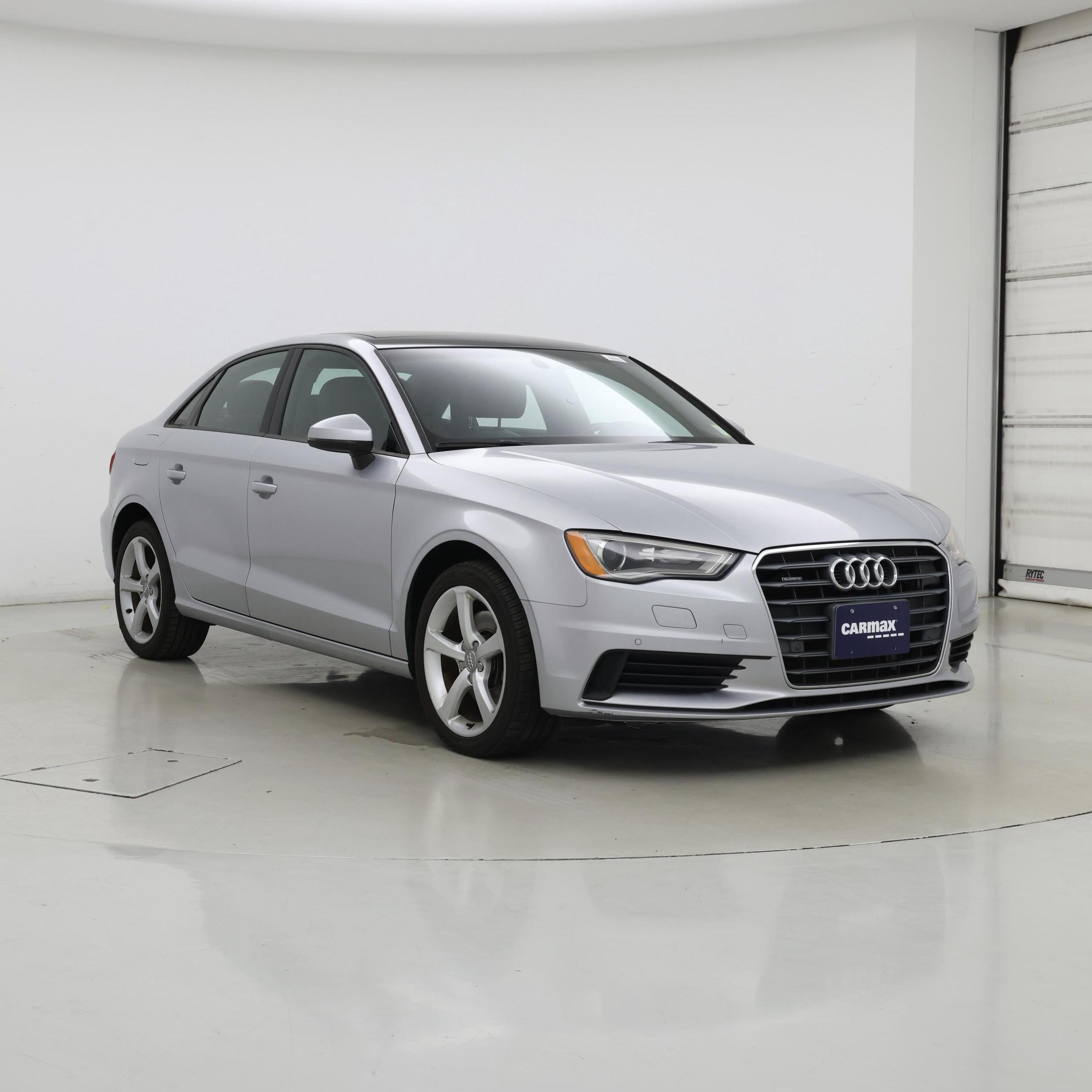 Silver 2016 Audi A3 Sedan All-Wheel Drive Automatic