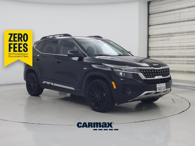 Black 2022 Kia Seltos Nightfall AWD SUV / Crossover All-Wheel Drive Automatic