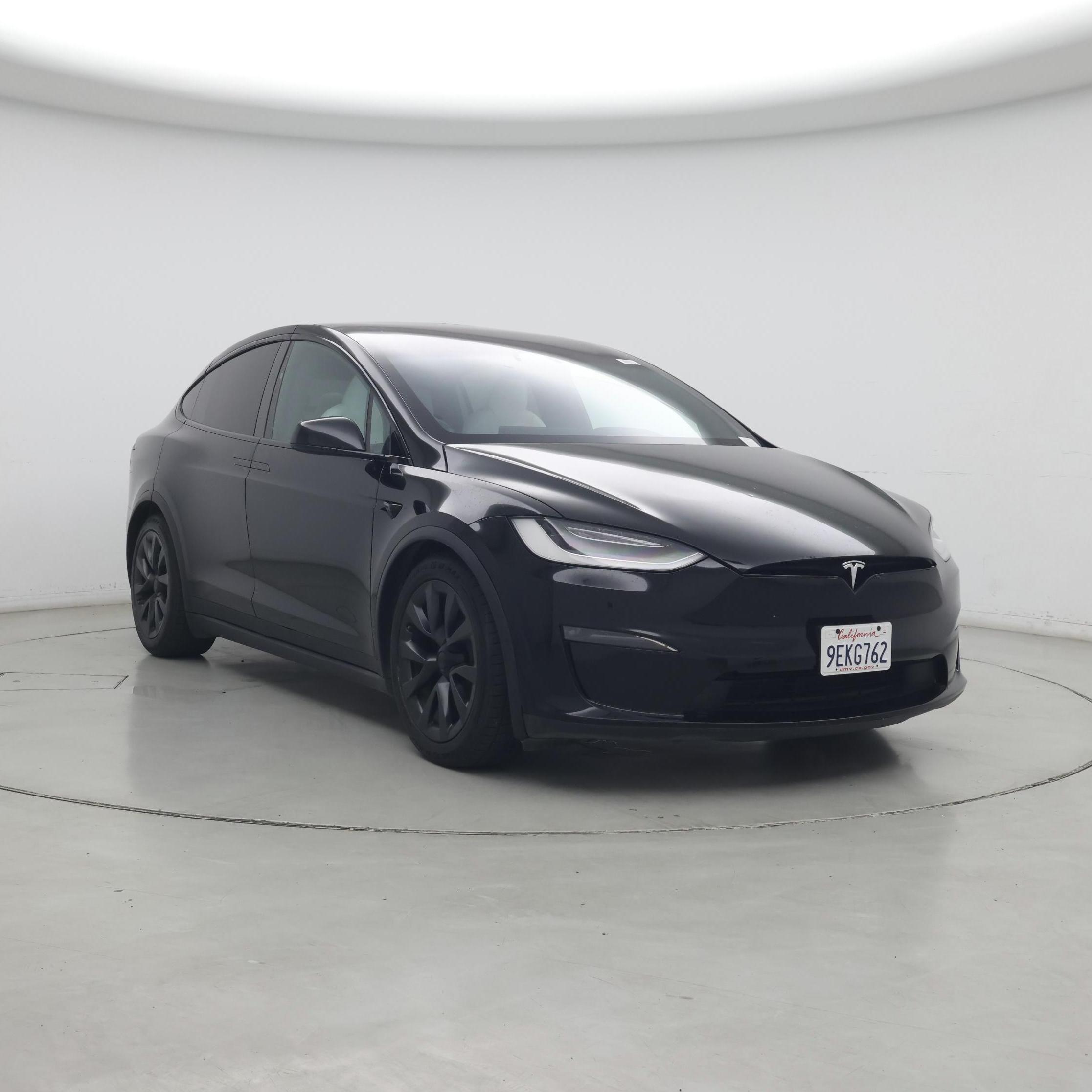 Black 2023 Tesla Model X Plaid AWD SUV / Crossover All-Wheel Drive Automatic
