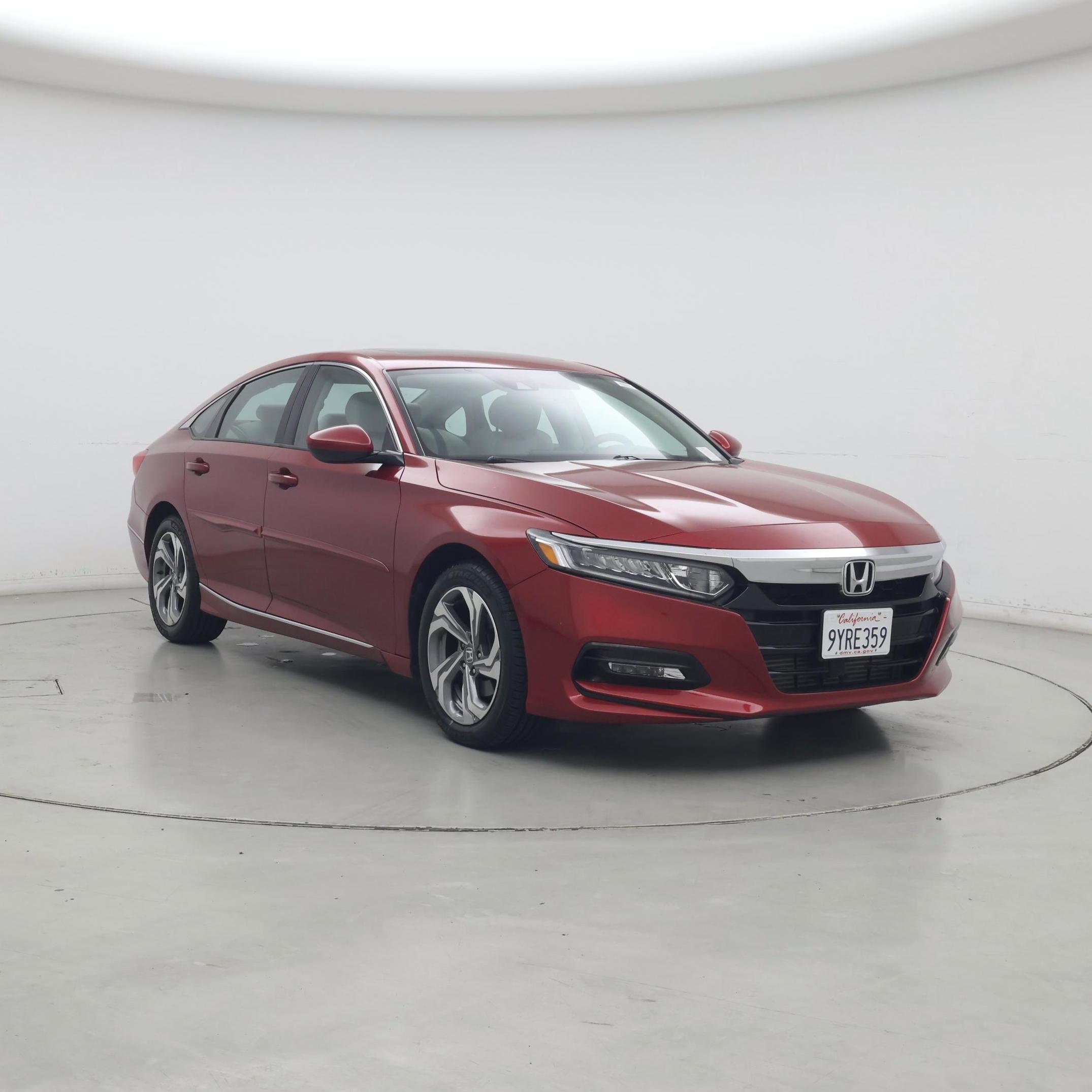 Red 2018 Honda Accord 1.5T EX FWD Sedan Front-Wheel Drive Automatic