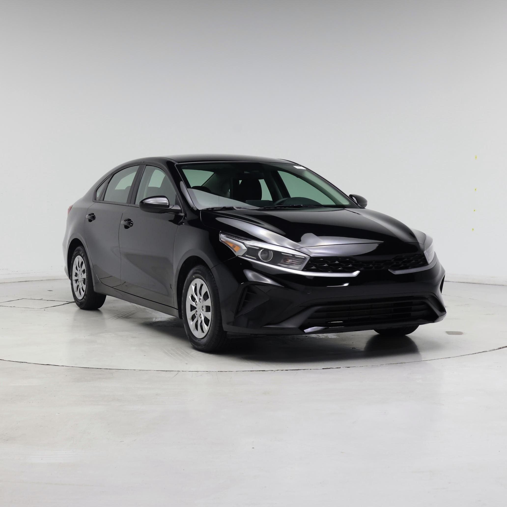 Black 2024 Kia Forte LX FWD Sedan Front-Wheel Drive Automatic