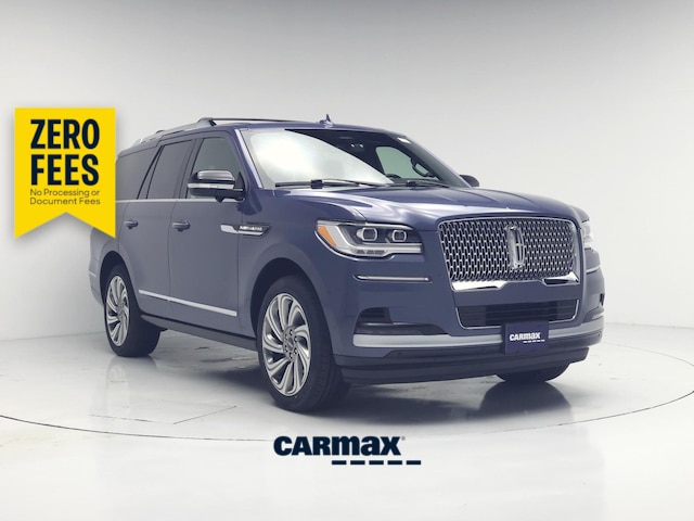 Blue 2023 Lincoln Navigator SUV / Crossover Four-Wheel Drive Automatic