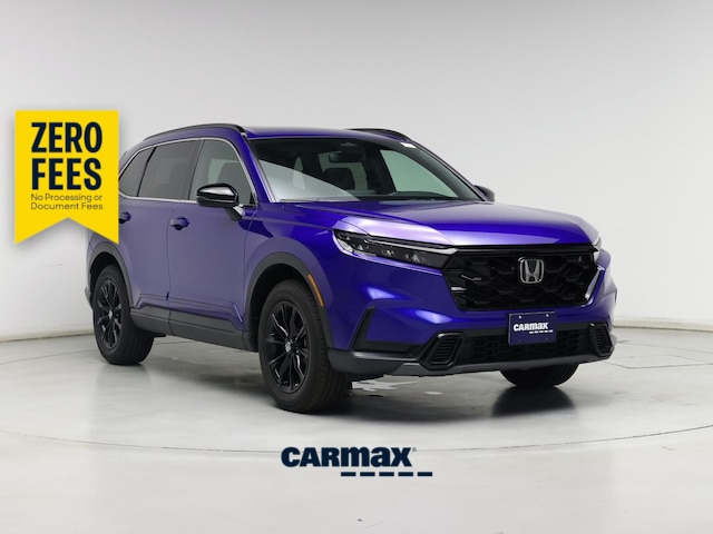 Blue 2023 Honda CR-V Hybrid Sport AWD SUV / Crossover All-Wheel Drive Automatic