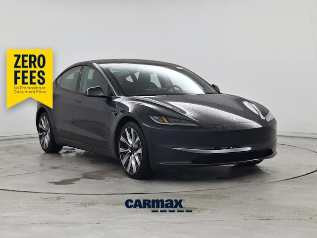 Gray 2025 Tesla Model 3 Long Range AWD Sedan All-Wheel Drive Automatic