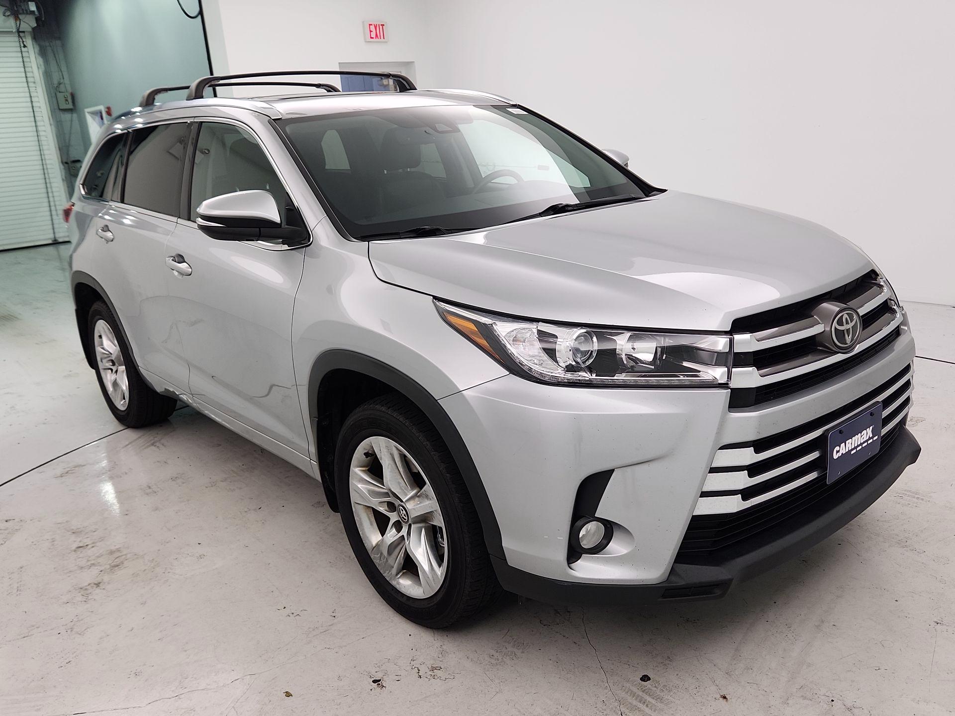 Silver 2017 Toyota Highlander Limited AWD SUV / Crossover All-Wheel Drive Automatic