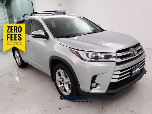 Silver 2017 Toyota Highlander Limited AWD SUV / Crossover All-Wheel Drive Automatic