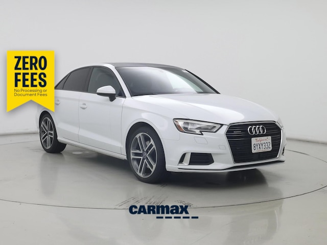 White 2018 Audi A3 2.0T quattro Premium Sedan AWD Sedan All-Wheel Drive Automatic