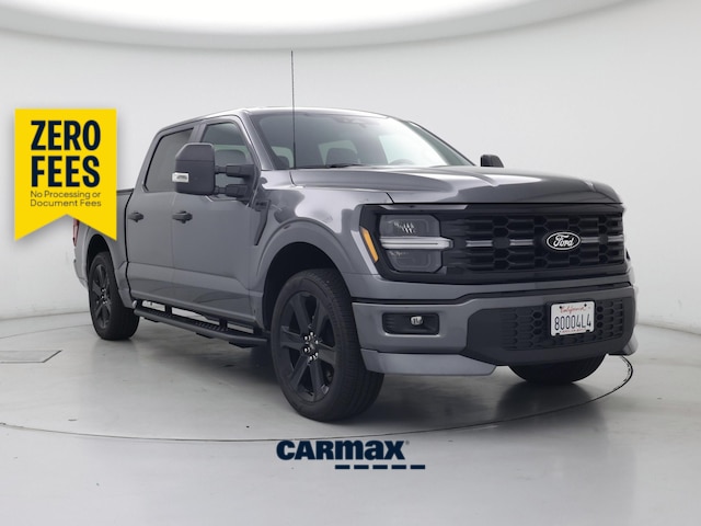 Gray 2026 Ford F-150 STX SuperCrew 4WD Pickup Truck Four-Wheel Drive Automatic