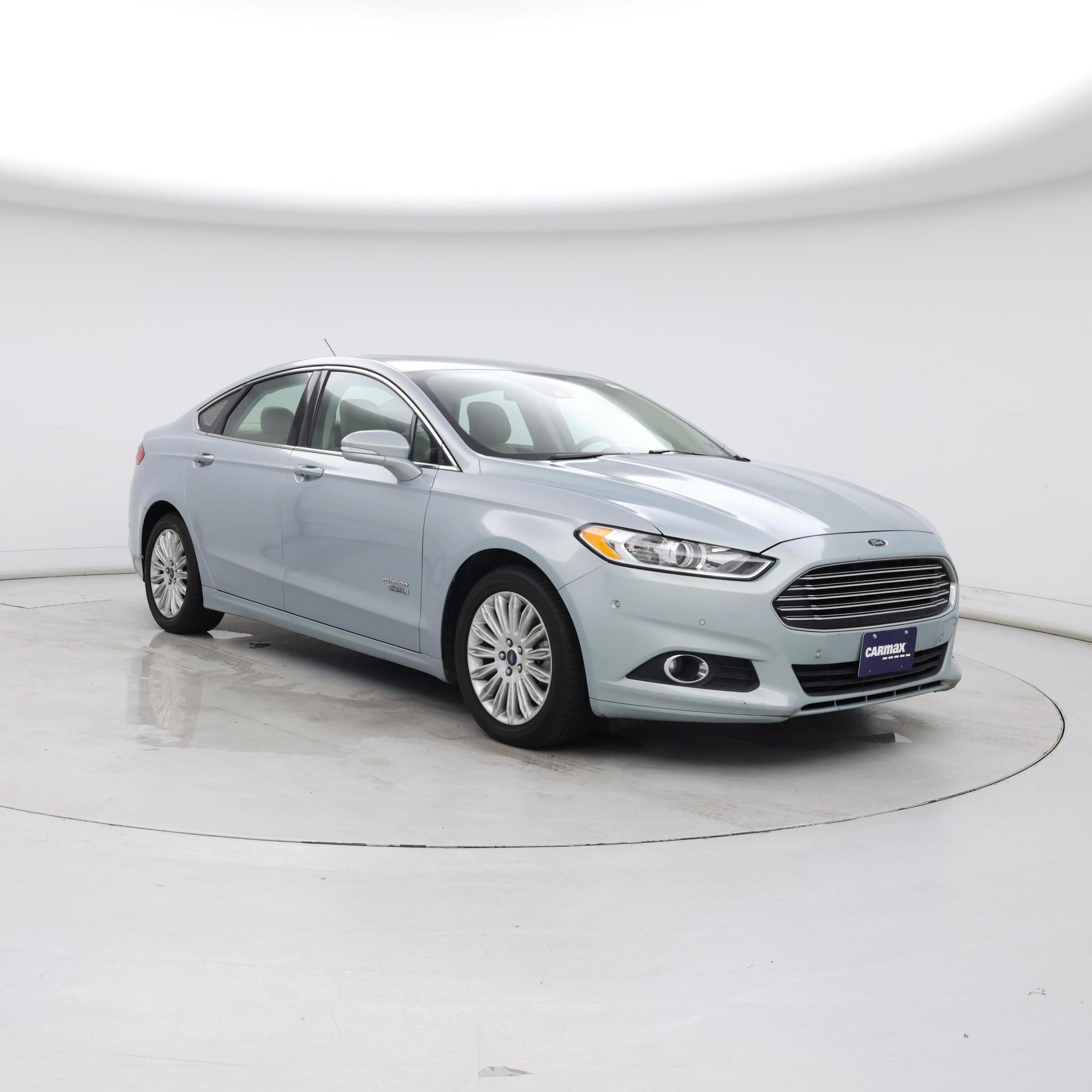 Silver 2014 Ford Fusion Energi Sedan Front-Wheel Drive Automatic