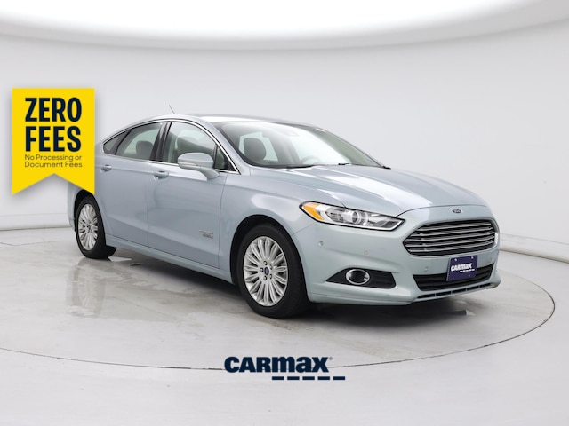 Silver 2014 Ford Fusion Energi Sedan Front-Wheel Drive Automatic