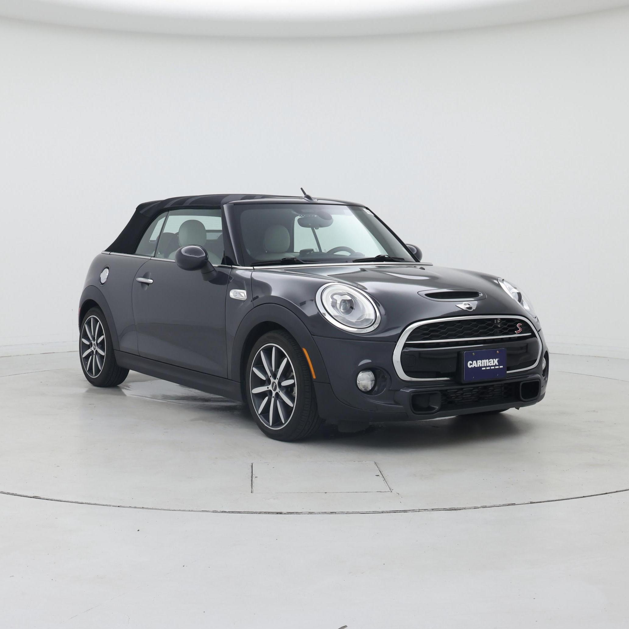 Gray 2018 MINI Cooper S Convertible FWD Convertible Front-Wheel Drive Automatic