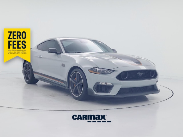 Gray 2021 Ford Mustang Mach 1 Coupe RWD Coupe Rear-Wheel Drive Automatic