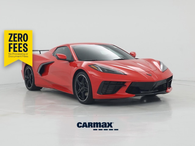 Red 2021 Chevrolet Corvette Stingray 1LT Convertible RWD Convertible Rear-Wheel Drive Automatic