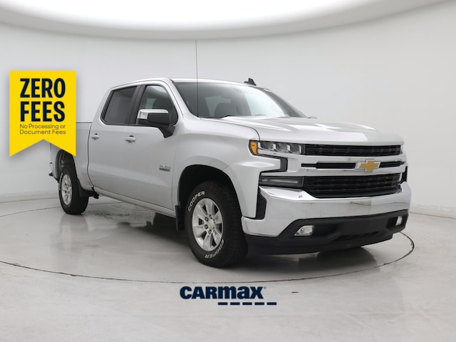 Silver 2021 Chevrolet Silverado 1500 Pickup Truck 4X2 Automatic