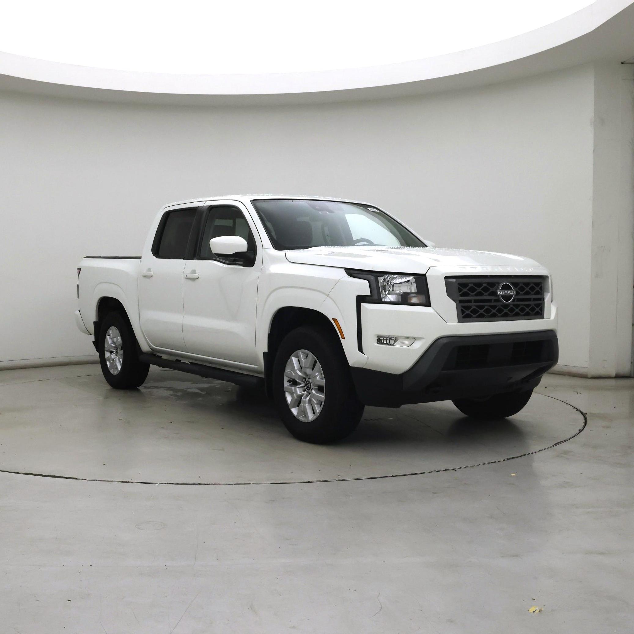 White 2024 Nissan Frontier PRO-4X Crew Cab 4WD Pickup Truck Four-Wheel Drive Automatic
