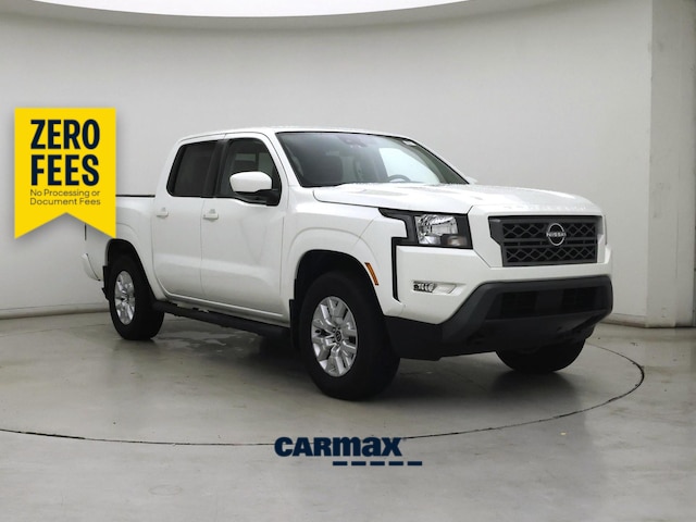 White 2024 Nissan Frontier PRO-4X Crew Cab 4WD Pickup Truck Four-Wheel Drive Automatic
