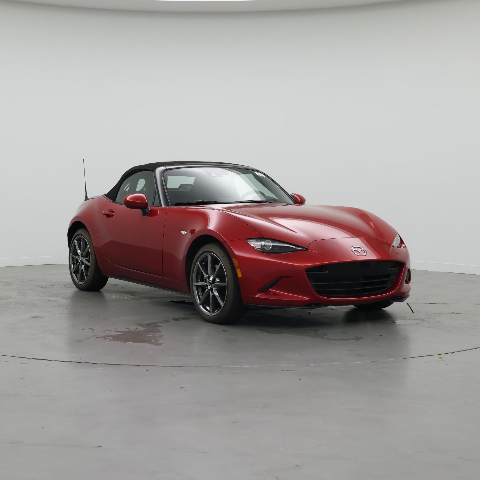 Red 2016 Mazda MX-5 Miata Grand Touring Convertible Convertible Rear-Wheel Drive Automatic