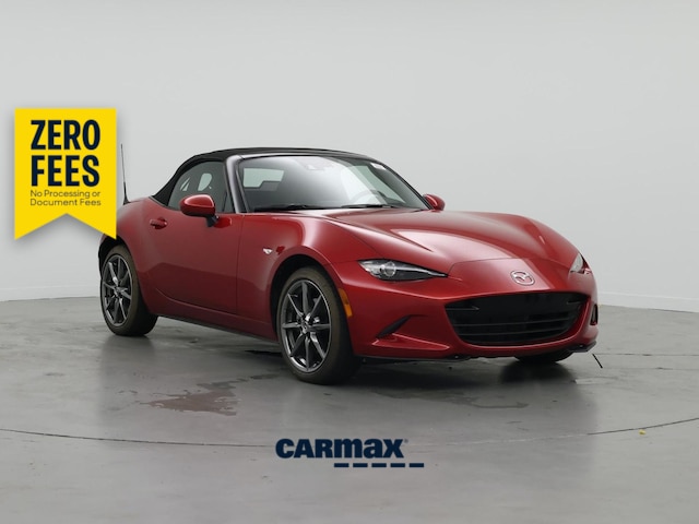 Red 2016 Mazda MX-5 Miata Grand Touring Convertible Convertible Rear-Wheel Drive Automatic
