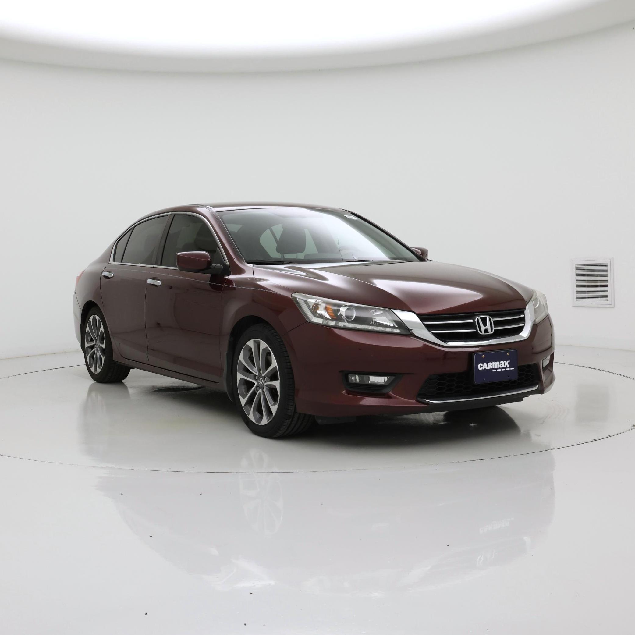 Red (Burgundy) 2014 Honda Accord Sedan Front-Wheel Drive Automatic