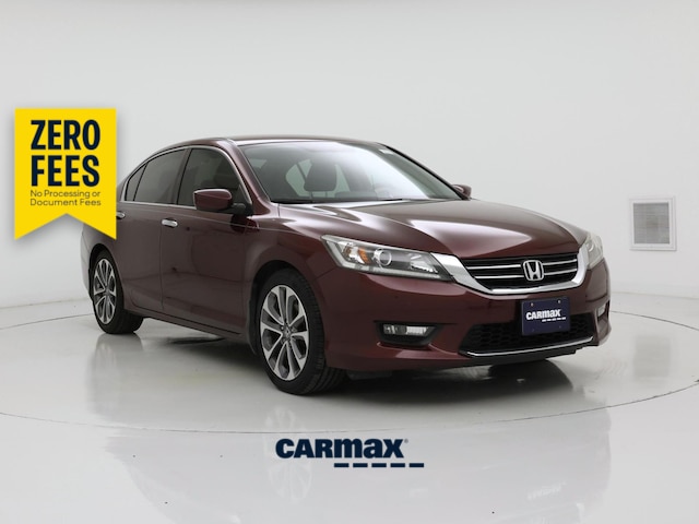 Red (Burgundy) 2014 Honda Accord Sedan Front-Wheel Drive Automatic