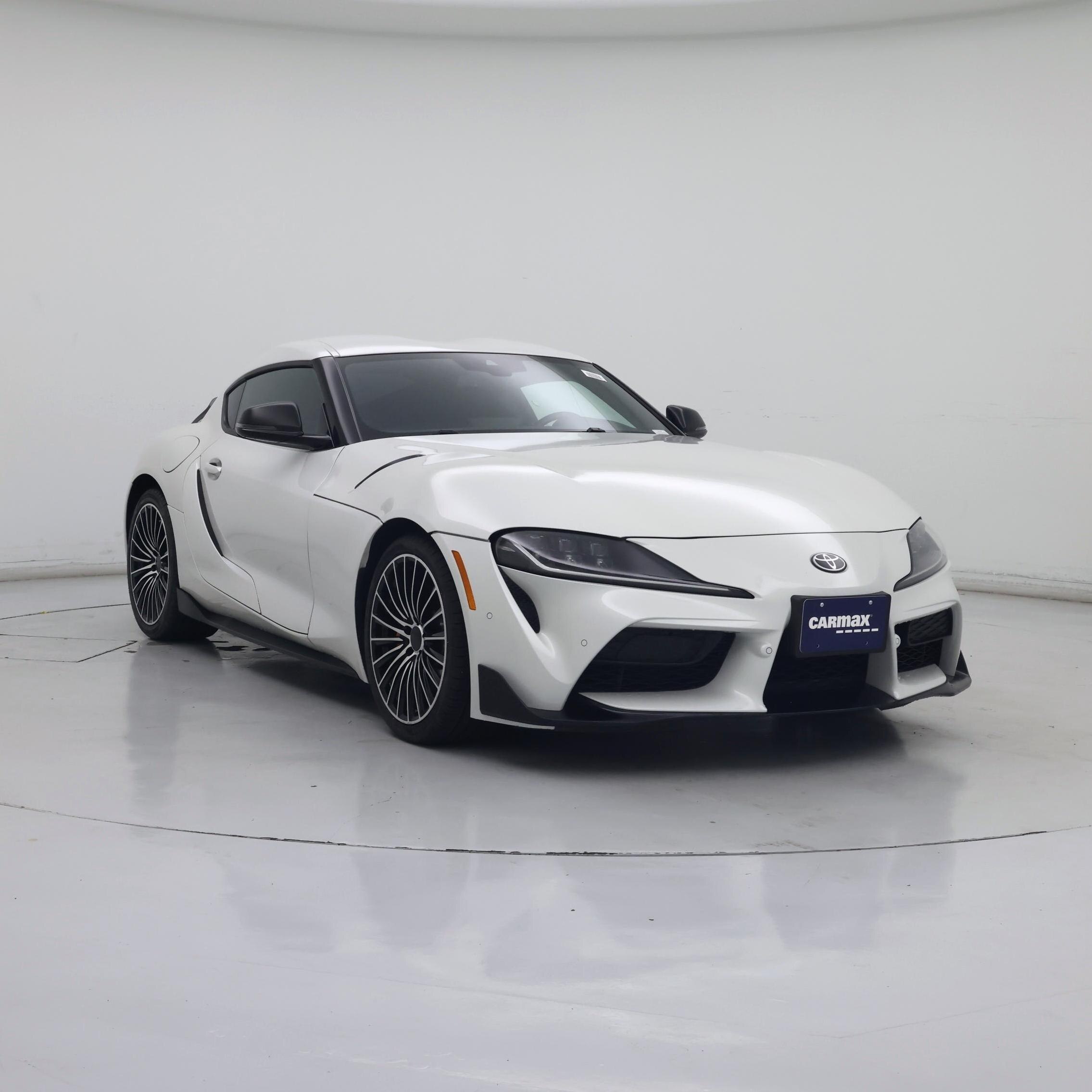 White 2021 Toyota Supra Coupe Rear-Wheel Drive Automatic