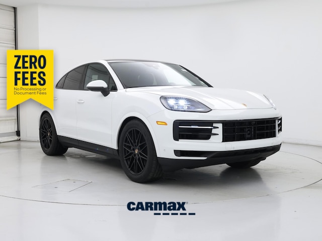 White 2025 Porsche Cayenne Coupe AWD Coupe All-Wheel Drive Automatic