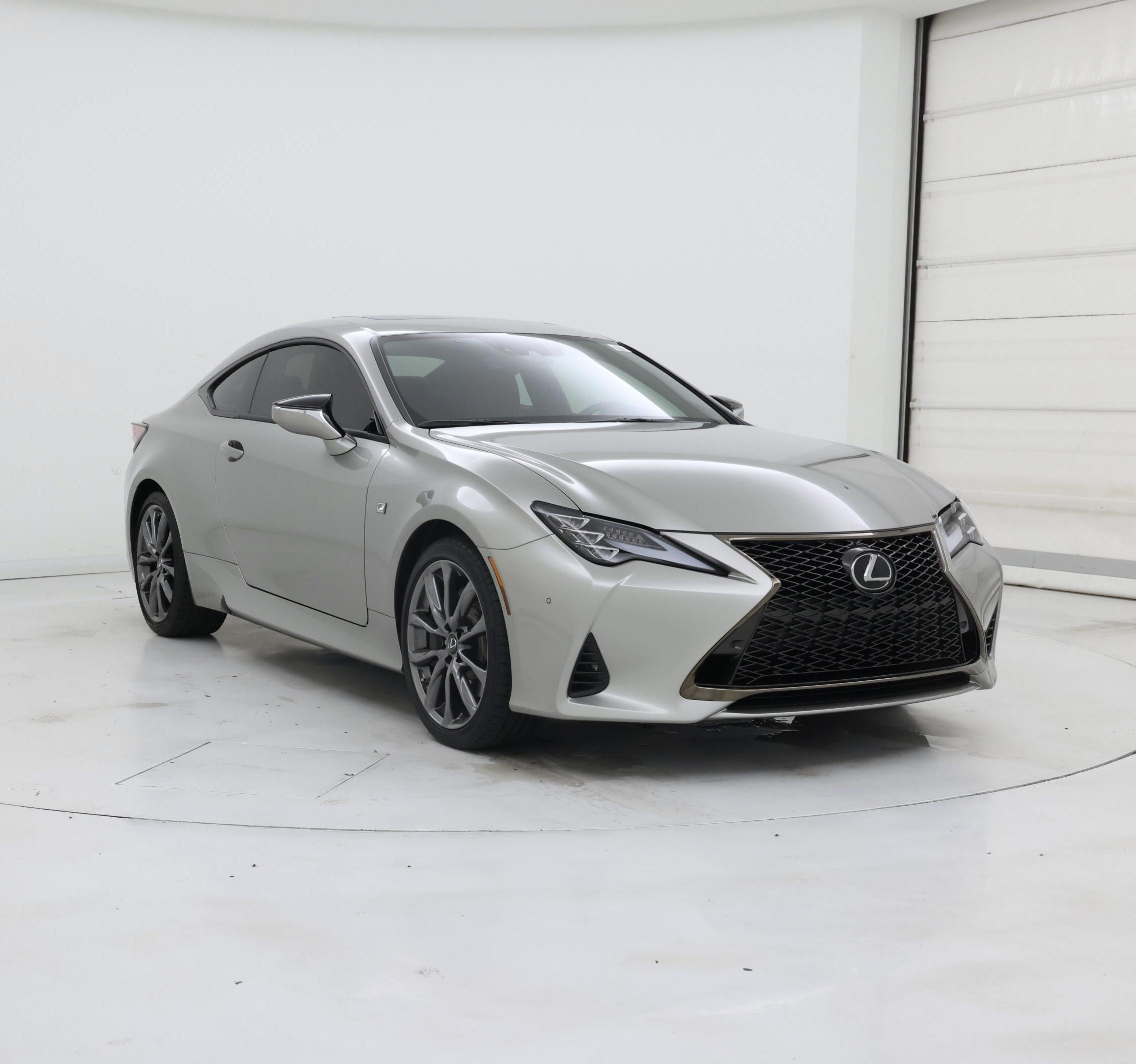 Silver 2022 Lexus RC Coupe Rear-Wheel Drive Automatic
