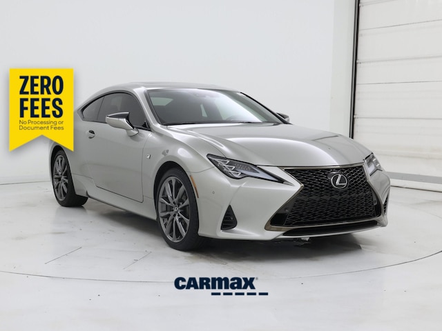 Silver 2022 Lexus RC Coupe Rear-Wheel Drive Automatic