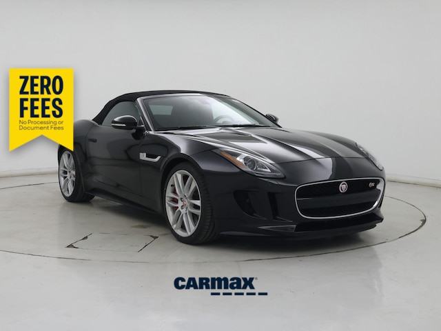 Black 2015 Jaguar F-TYPE Convertible Rear-Wheel Drive Automatic