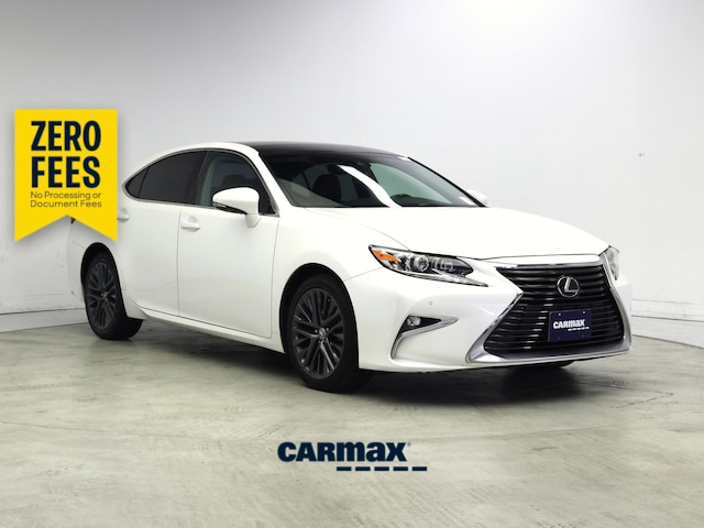 White 2017 Lexus ES 350 FWD Sedan Front-Wheel Drive Automatic