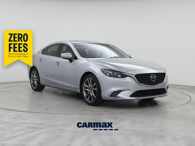 Silver 2016 Mazda MAZDA6 i Grand Touring Sedan Front-Wheel Drive Automatic