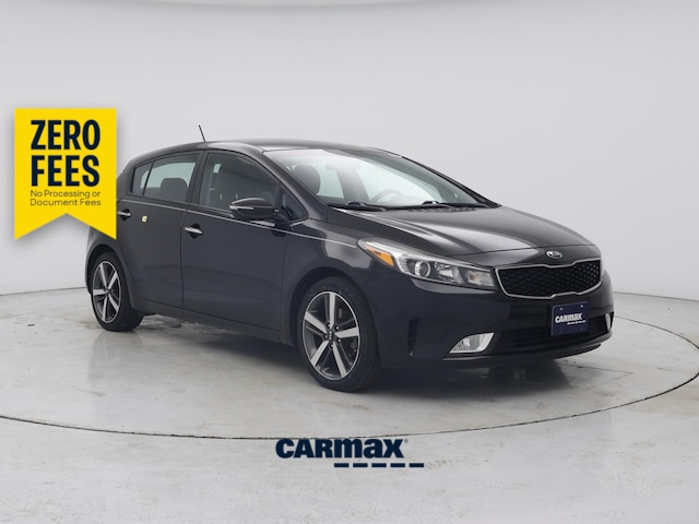Black 2017 Kia Forte5 Hatchback Front-Wheel Drive Automatic