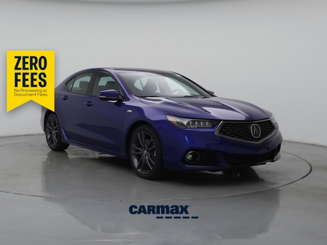 Blue 2019 Acura TLX Sedan Automatic