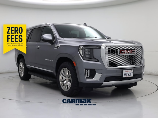 Silver 2022 GMC Yukon Denali 4WD SUV / Crossover Four-Wheel Drive Automatic