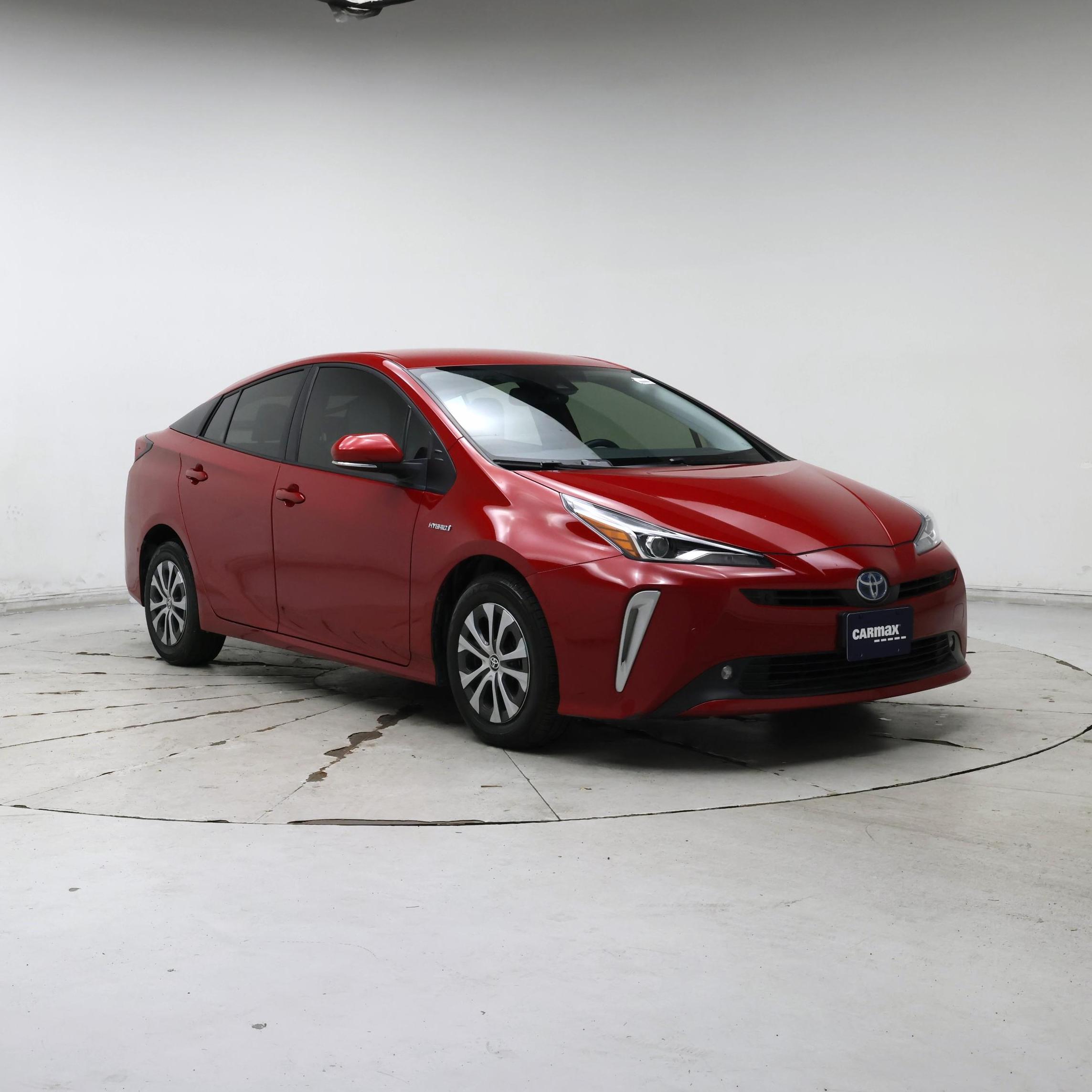 Red 2022 Toyota Prius XLE AWD-e Hatchback All-Wheel Drive Automatic