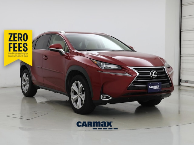 Red 2017 Lexus NX 200t AWD SUV / Crossover All-Wheel Drive Automatic