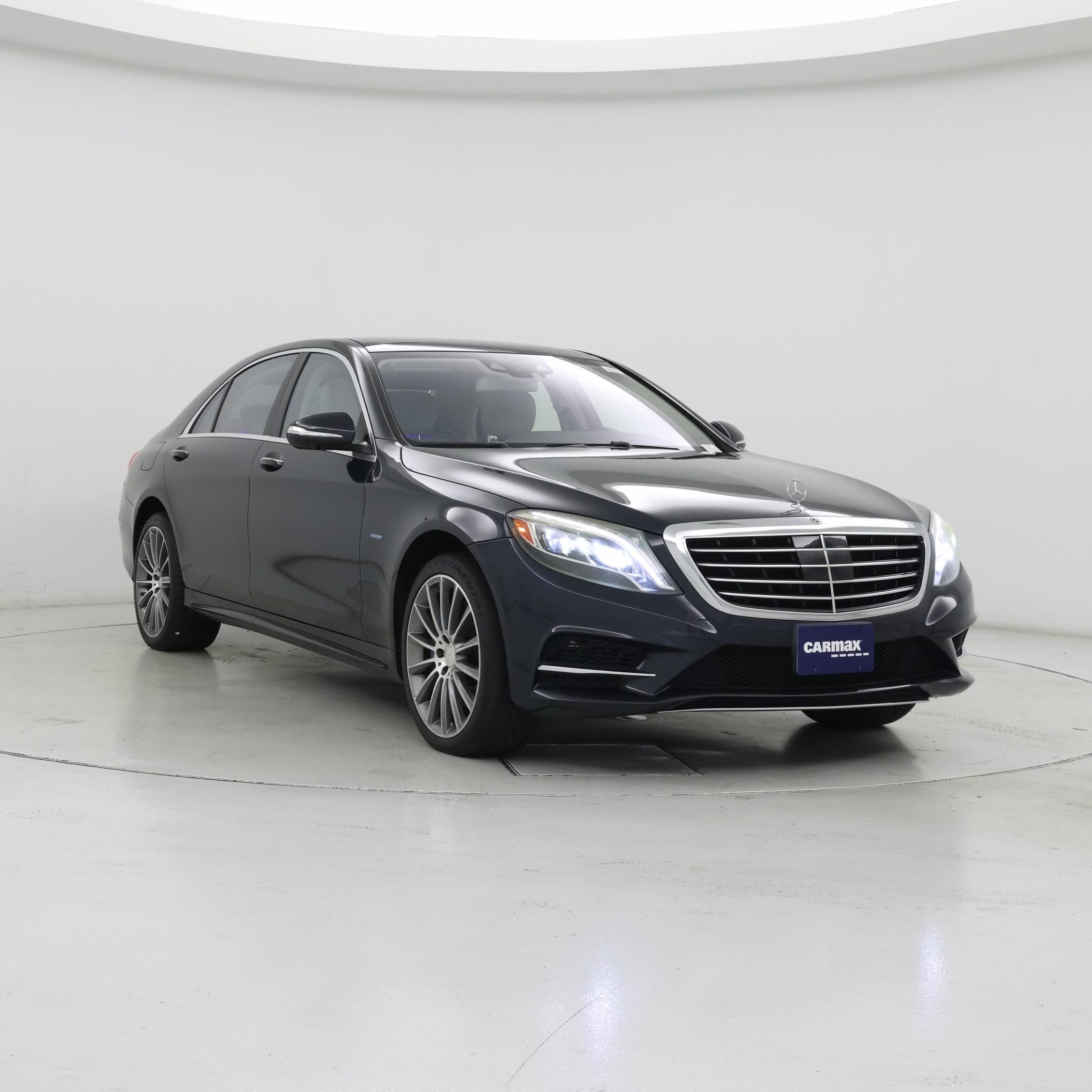 Gray 2016 Mercedes-Benz S-Class S 550 Hybrid Plug-in Sedan Rear-Wheel Drive Automatic