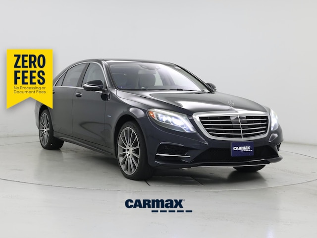 Gray 2016 Mercedes-Benz S-Class S 550 Hybrid Plug-in Sedan Rear-Wheel Drive Automatic