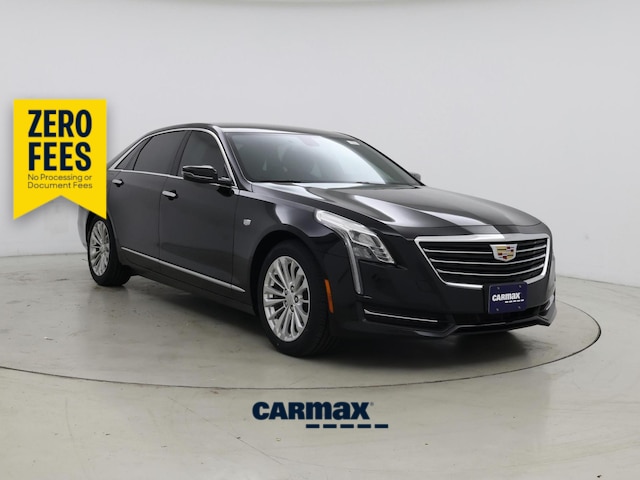 Black 2017 Cadillac CT6 Sedan Rear-Wheel Drive Automatic