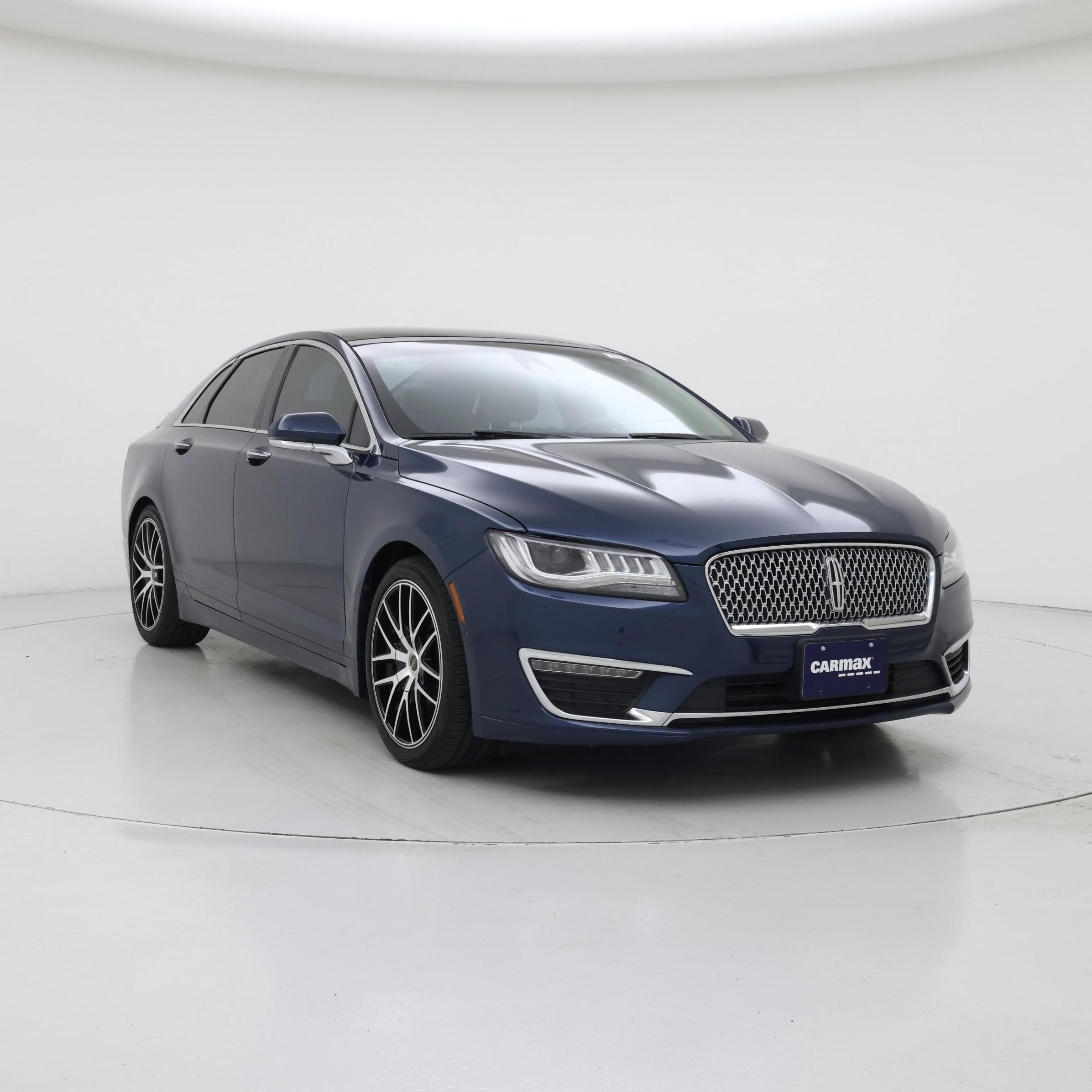 Blue 2017 Lincoln MKZ Sedan All-Wheel Drive Automatic