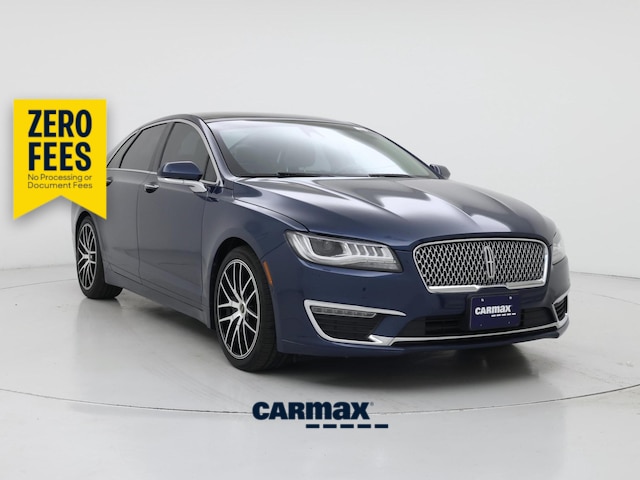 Blue 2017 Lincoln MKZ Sedan All-Wheel Drive Automatic